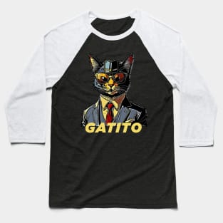 Cat Mafia Baseball T-Shirt